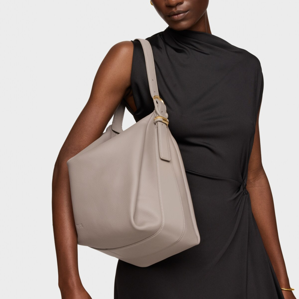 Сумка-хобо Fold из натуральной кожи фото 7