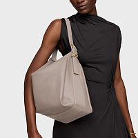 Сумка-хобо Fold из натуральной кожи