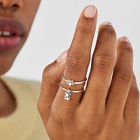 Набор колец Mini Icons из серебра