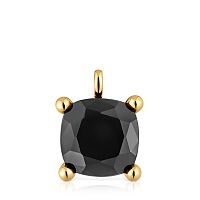 Кулон Color Black из вермеля с ониксом