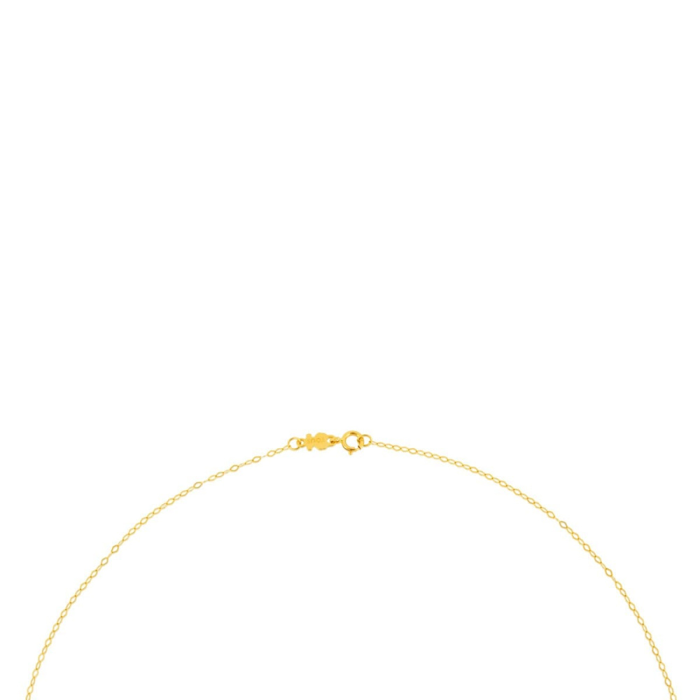 Колье-чокер TOUS Chain из овальных колец из золота, 40 см. фото 4