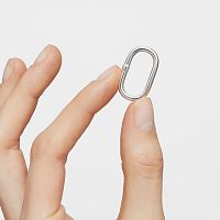 Соединительное кольцо Hold Oval из серебра