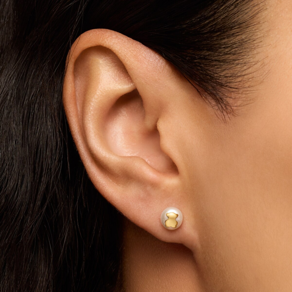 Серьги Sweet Dolls из золота с жемчугом фото 7