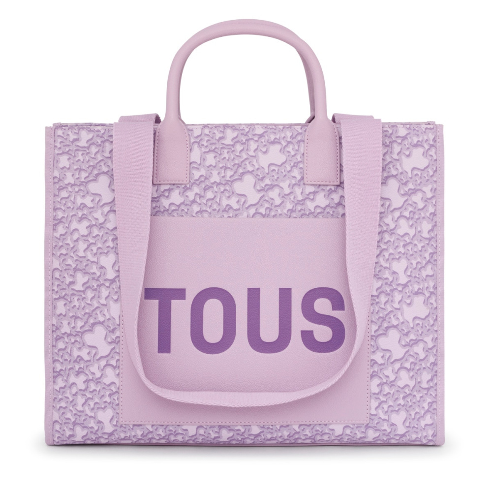 Большая сумка-шоппер TOUS Kaos Mini Evolution Amaya из канвы фото 2