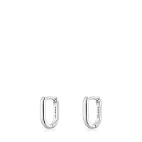 Серьги-кольца Basics из серебра