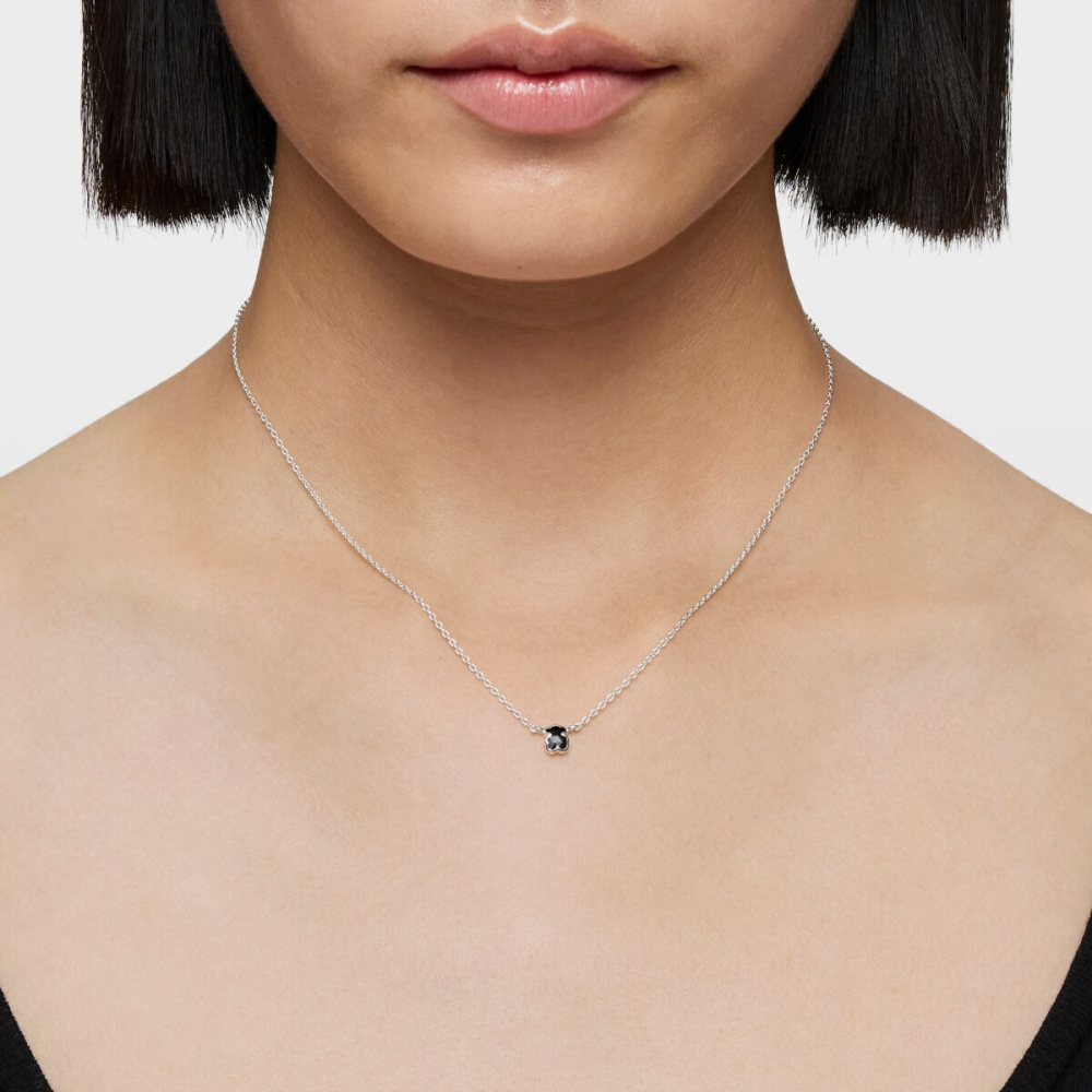 Колье Icon Color из серебра с ониксом фото 8