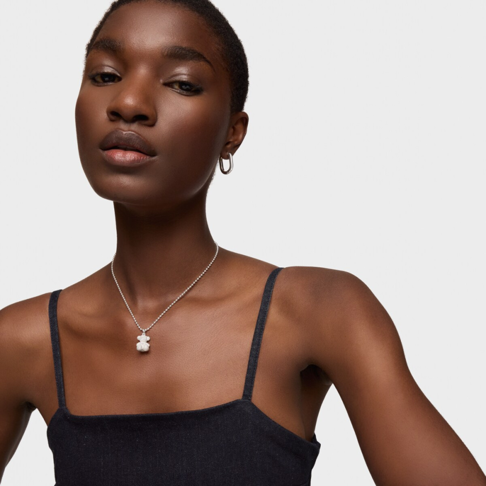 Кулон Bold Bear из серебра фото 5