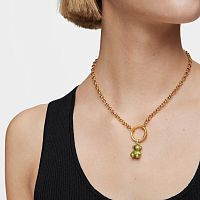 Кулон Bold Bear из стали с лаймовым покрытием