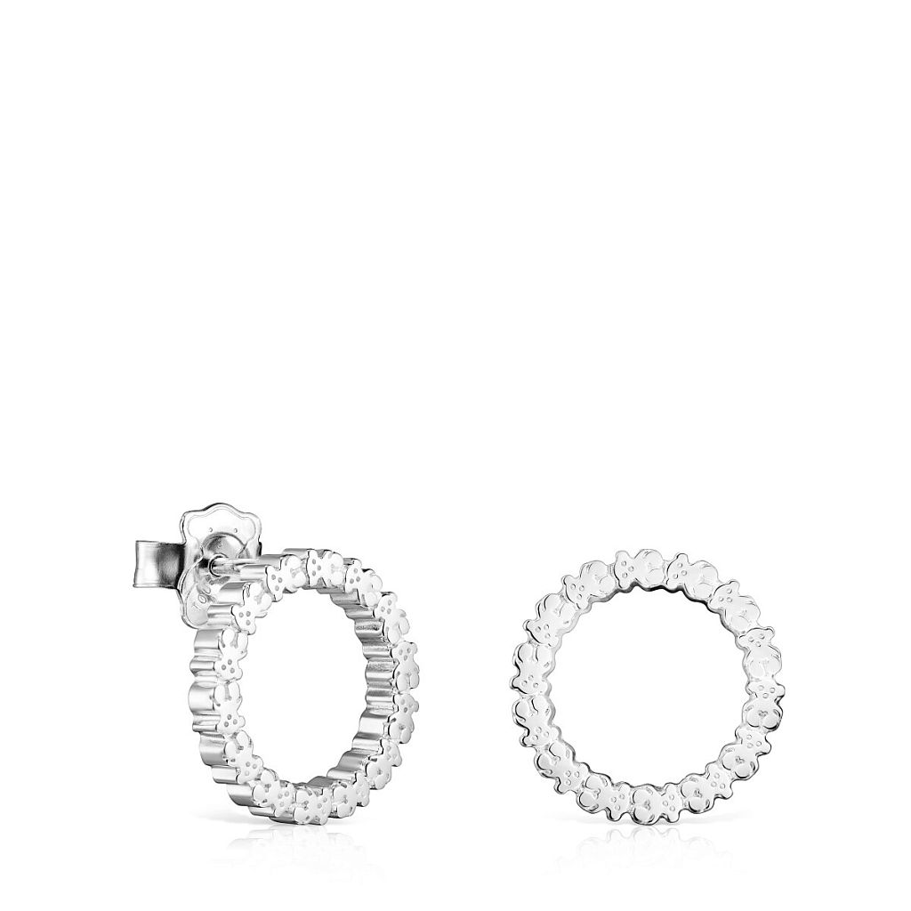 Серьги Straight из серебра