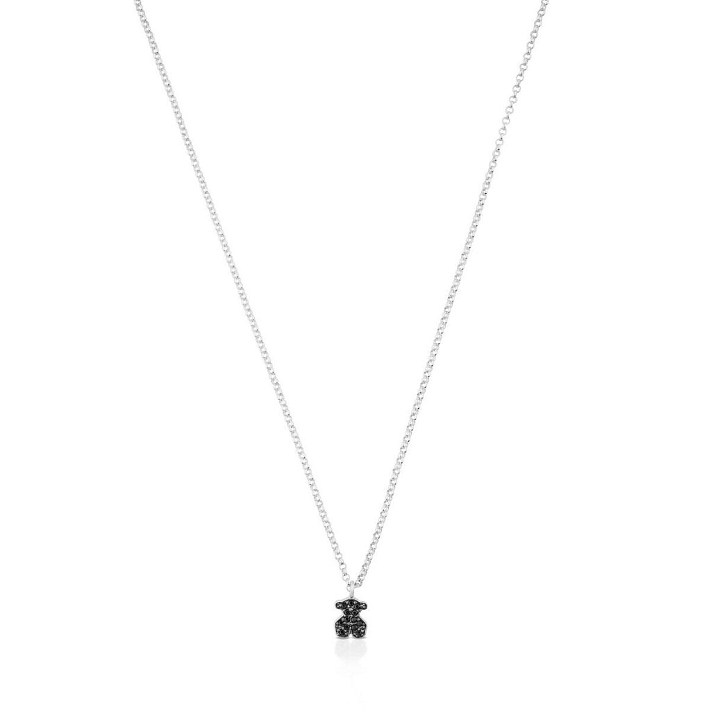 Колье Motif из серебра со шпинелью