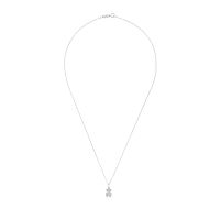 Кулон Bear из белого золота с бриллиантами