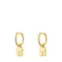 Серьги-кольца из вермеля