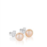 Серьги Pearl из серебра с жемчугом