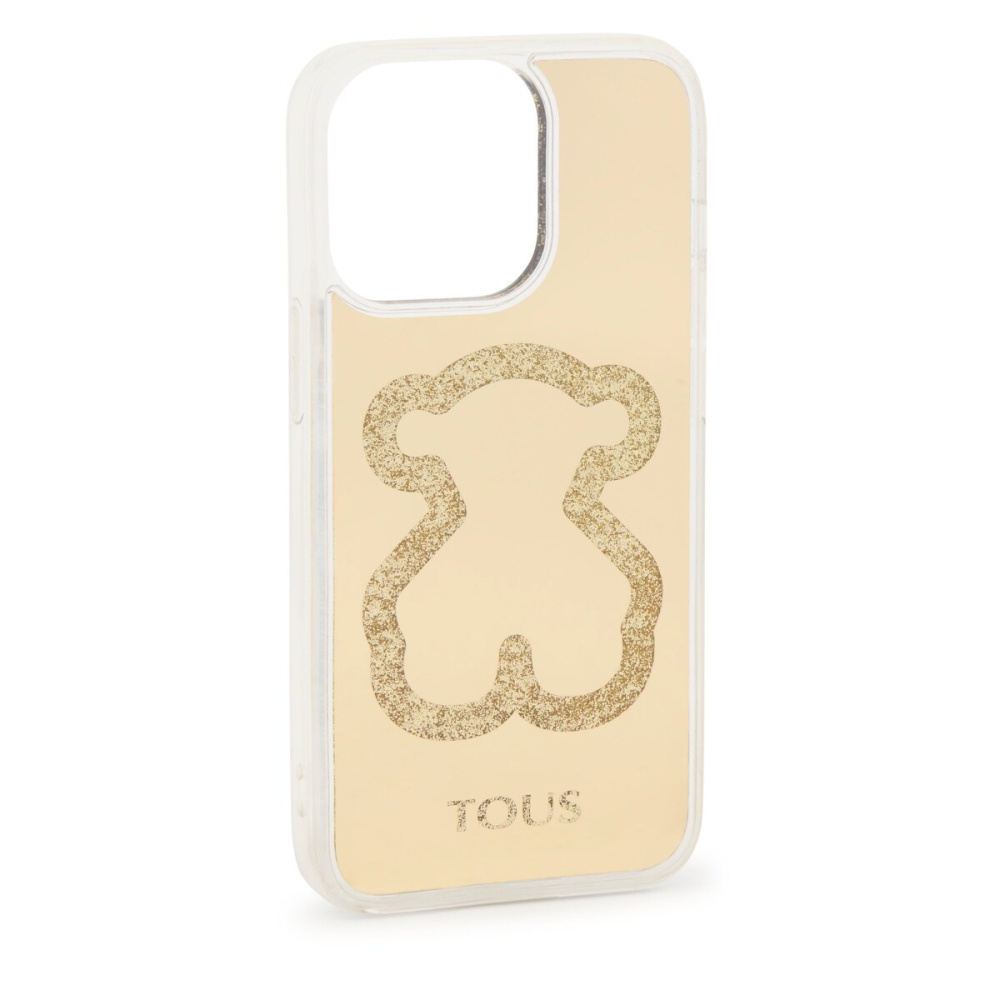 Чехол Delray Glitter Mirror Bear для iPhone 13/13 Pro  фото 3