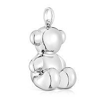 Кулон Bold Bear из серебра