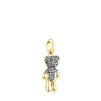 Кулон Teddy Bear Splash из вермеля с иолитом 