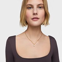 Кулон Medallions из вермеля с жемчугом