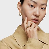 Кольцо Gloss из вермеля с жемчугом