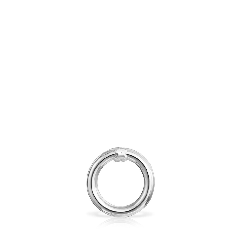 Небольшое кольцо Hold из серебра фото 2