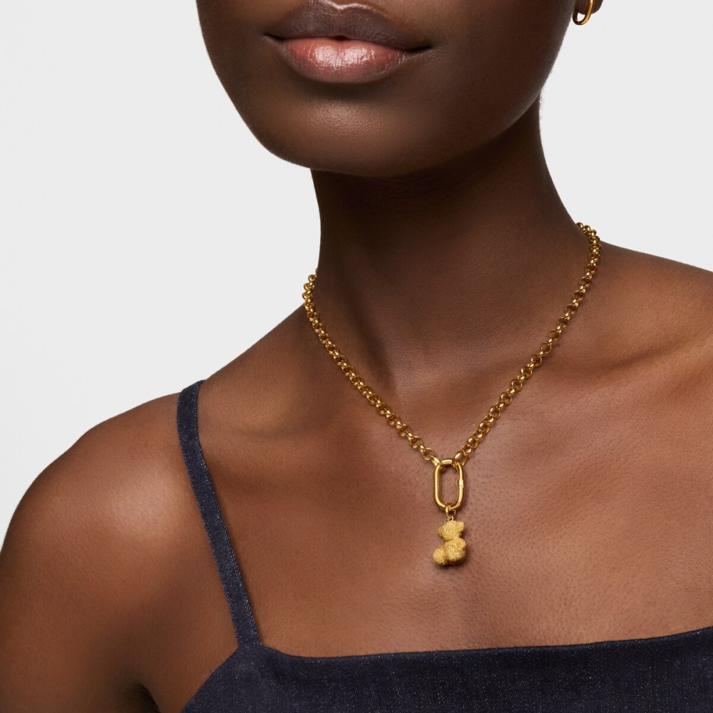 Кулон Bold Bear из вермеля фото 7