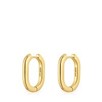 Серьги-кольца Basics из вермеля