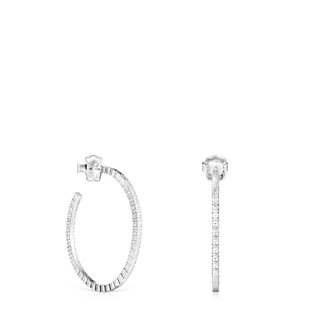 Серьги Straight из серебра