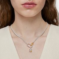 Колье из серебра и вермеля