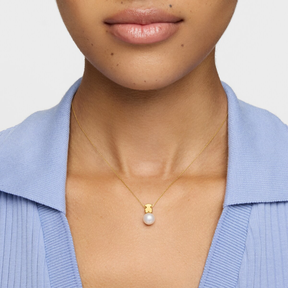  Колье Sweet Dolls из золота с жемчугом   фото 8