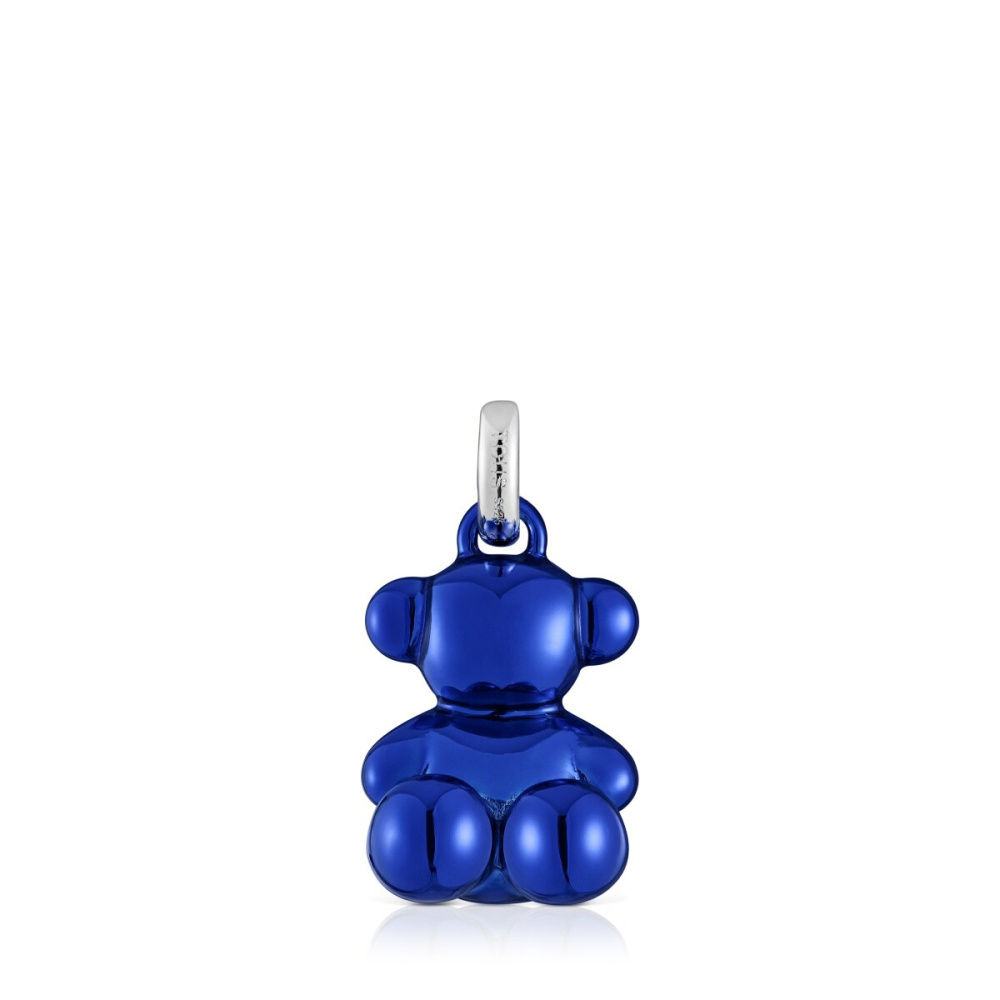 Кулон Bold Bear из стали с синим покрытием фото 2