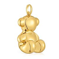 Кулон Bold Bear из вермеля