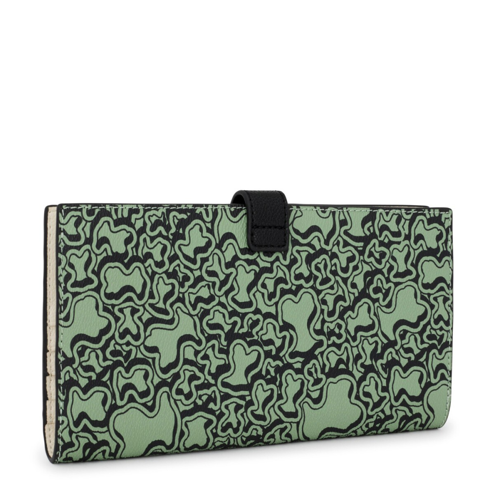 Большой кошелек  Kaos Mini Evolution Pocket цвета хаки фото 3