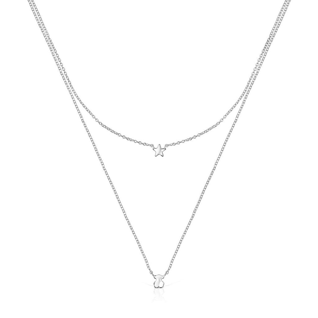 Сет колье Mini Icons из серебра