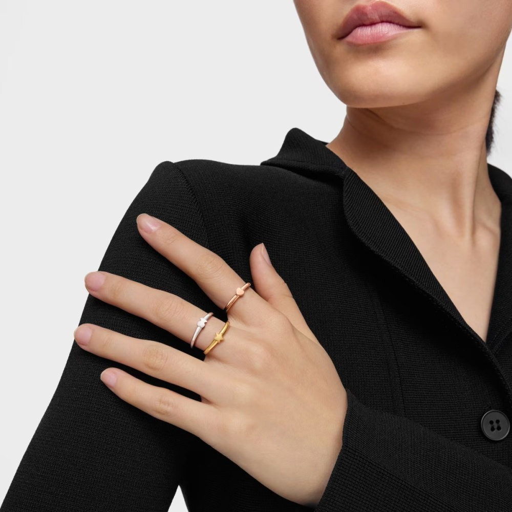 Набор колец Ring Mix из серебра и вермеля фото 7