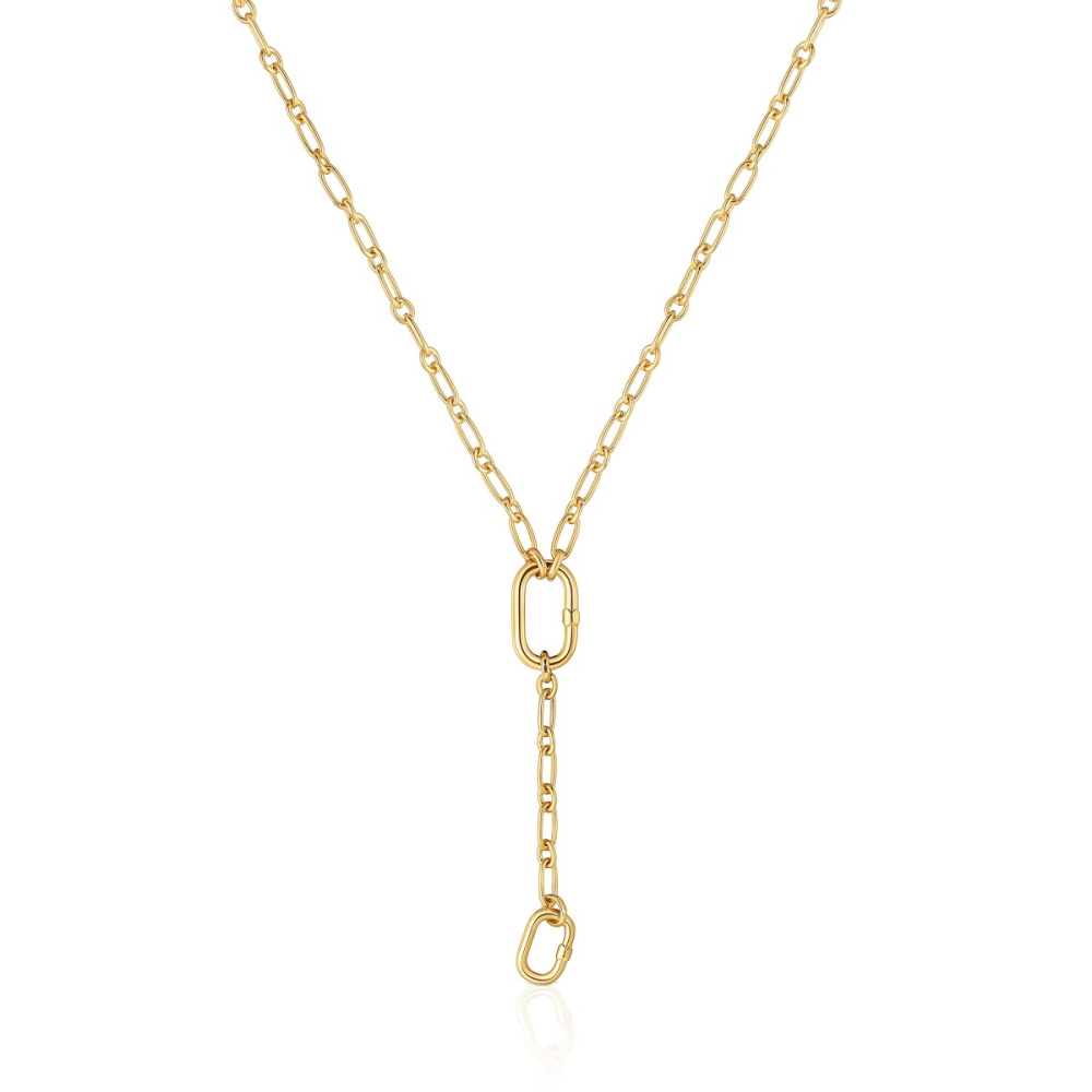 Колье Hold Oval из вермеля фото 2