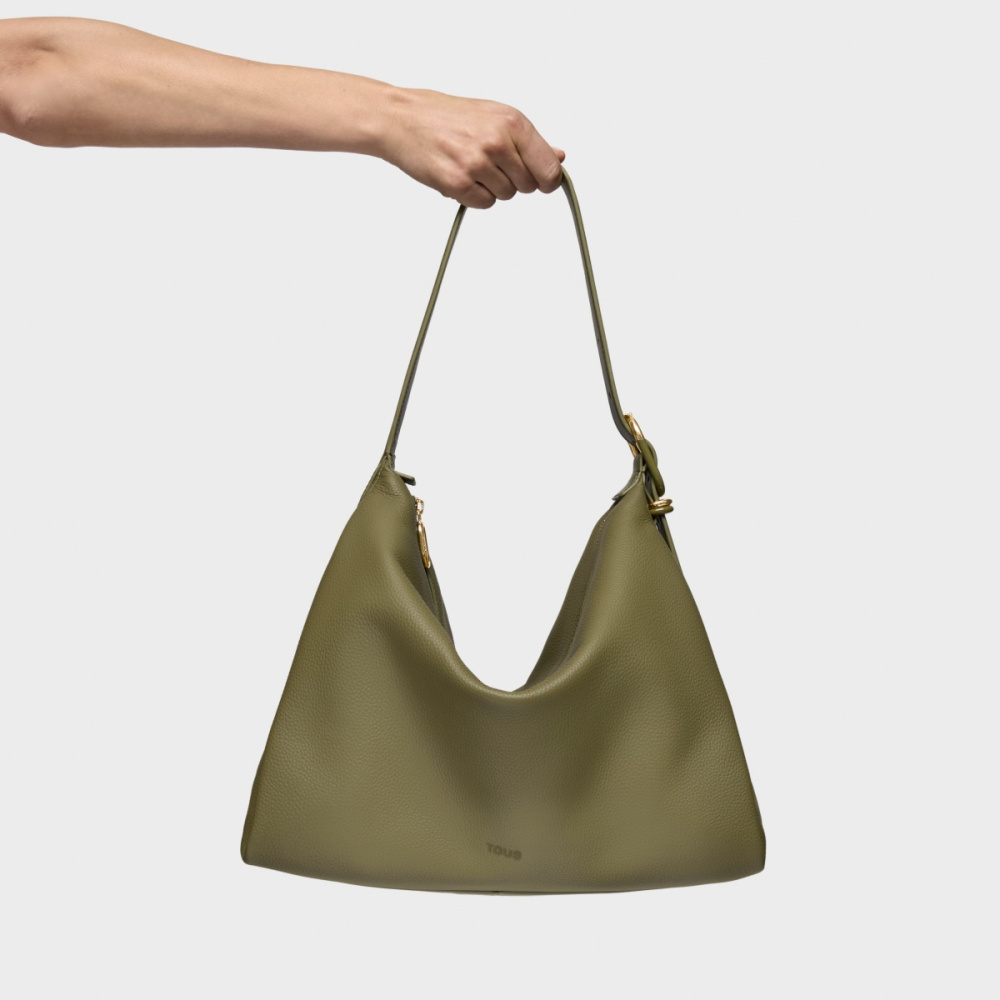 Сумка-хобо Fold из натуральной кожи фото 7