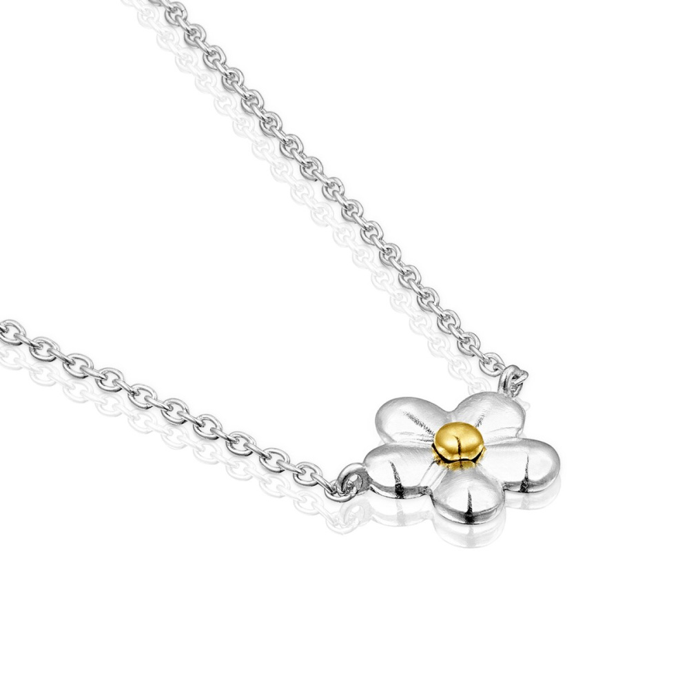 Колье Fragile Nature из серебра фото 4
