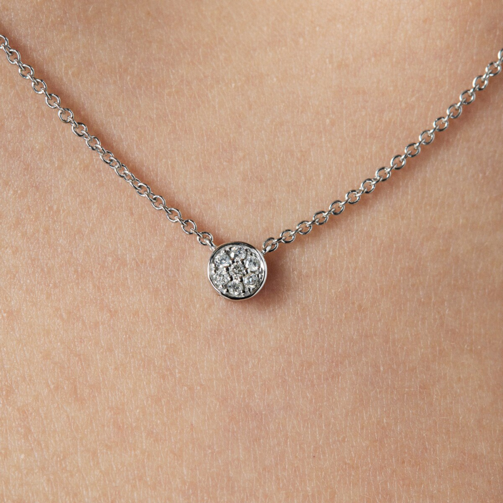 Ожерелье TOUS Alecia из белого золота с бриллиантами фото 7
