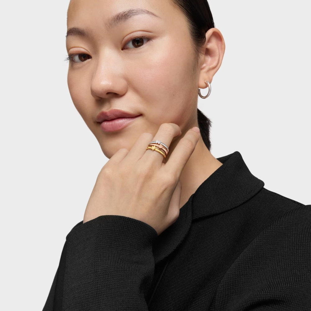 Набор колец Ring Mix из серебра и вермеля фото 6