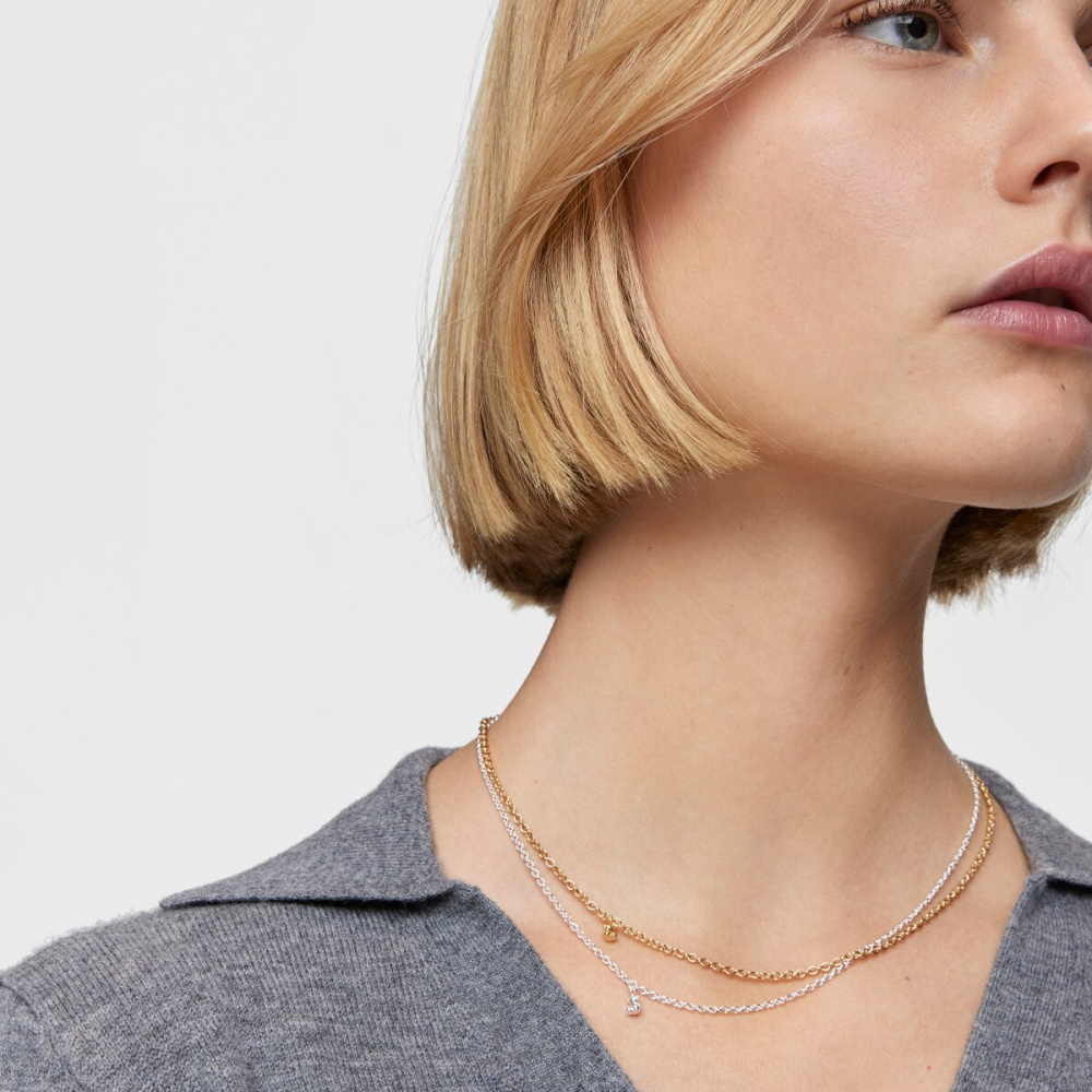 Колье из серебра фото 7