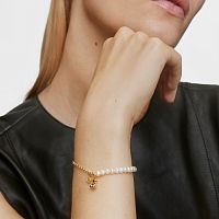 Браслет Bold Bear из вермеля с жемчугом и перидотом