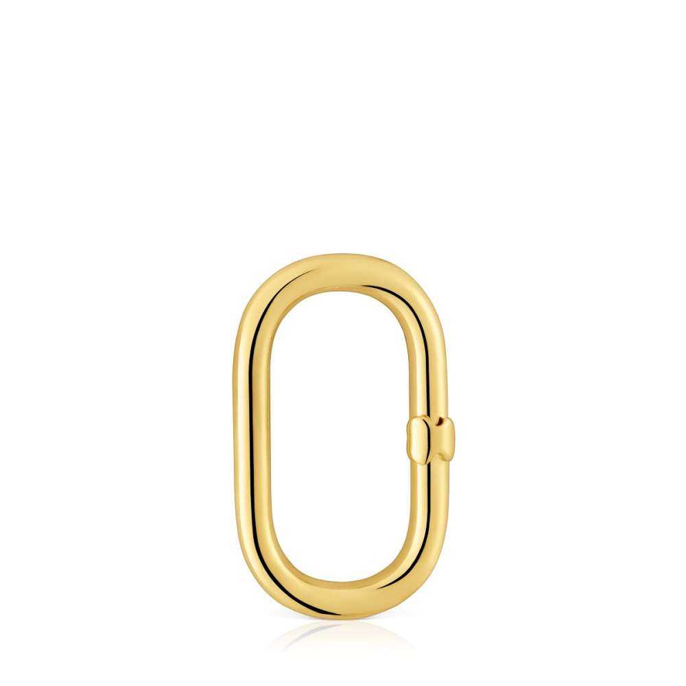Соединительное кольцо Hold Oval из вермеля фото 2