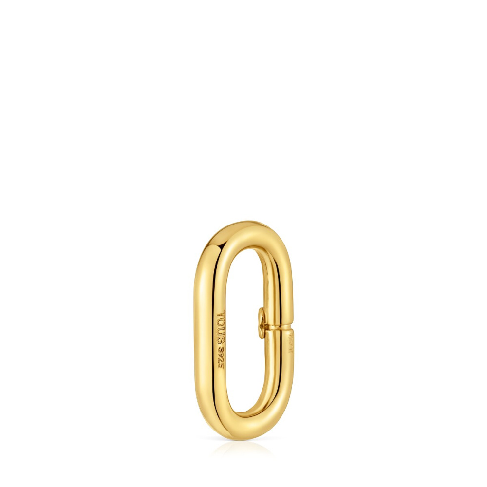 Соединительное кольцо Hold Oval из вермеля фото 4
