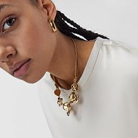 Колье Fragile Nature из вермеля