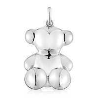 Кулон Bold Bear из серебра