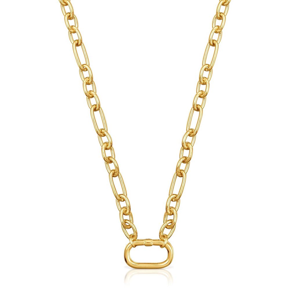  Колье Hold Oval из вермеля