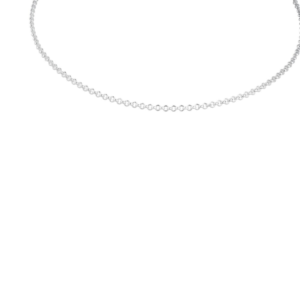 Колье-чокер TOUS Chain из круглых серебряных колец, 40 см. фото 4