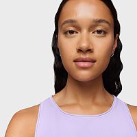 Серьги-кольца из серебра с ониксом