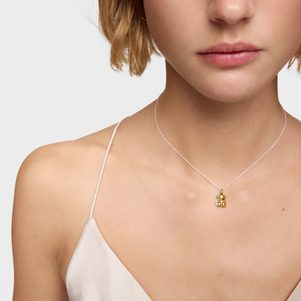 Колье из серебра и вермеля фото 8