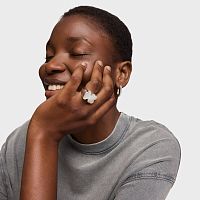 Кольцо из серебра с перламутром