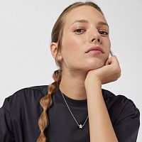 Колье Fragile Nature из серебра